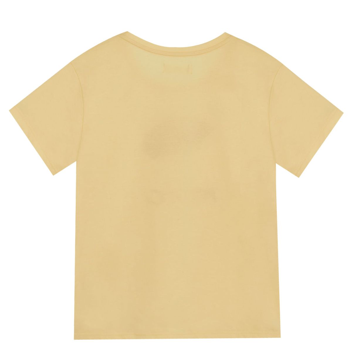 TENNIS - Camiseta amarilla manga corta para mujer