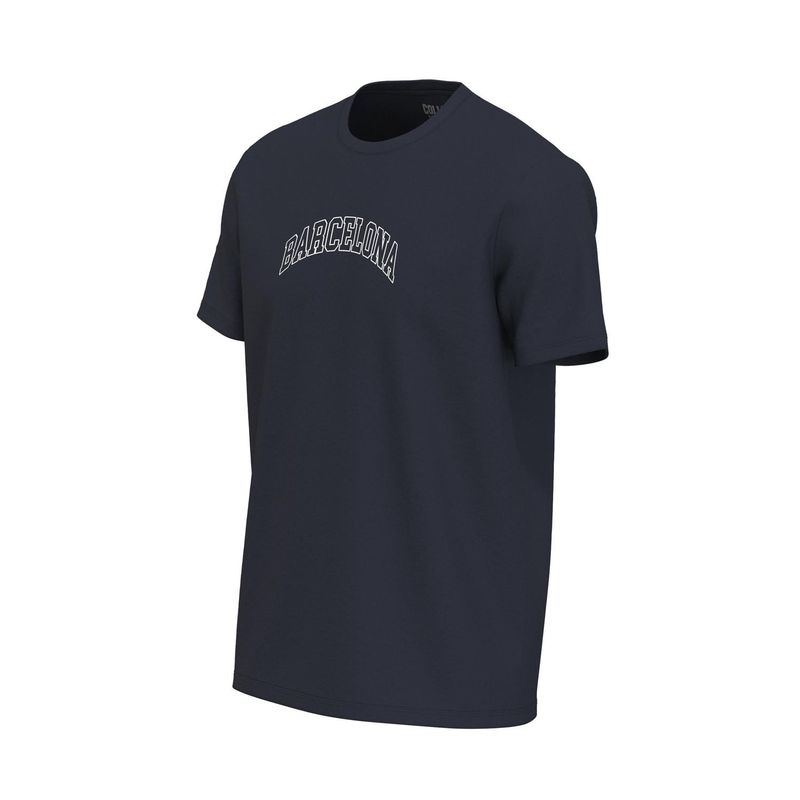 KOAJ - KOAJ Camiseta para hombre cuello redondo unicolor, elaborada Hombre