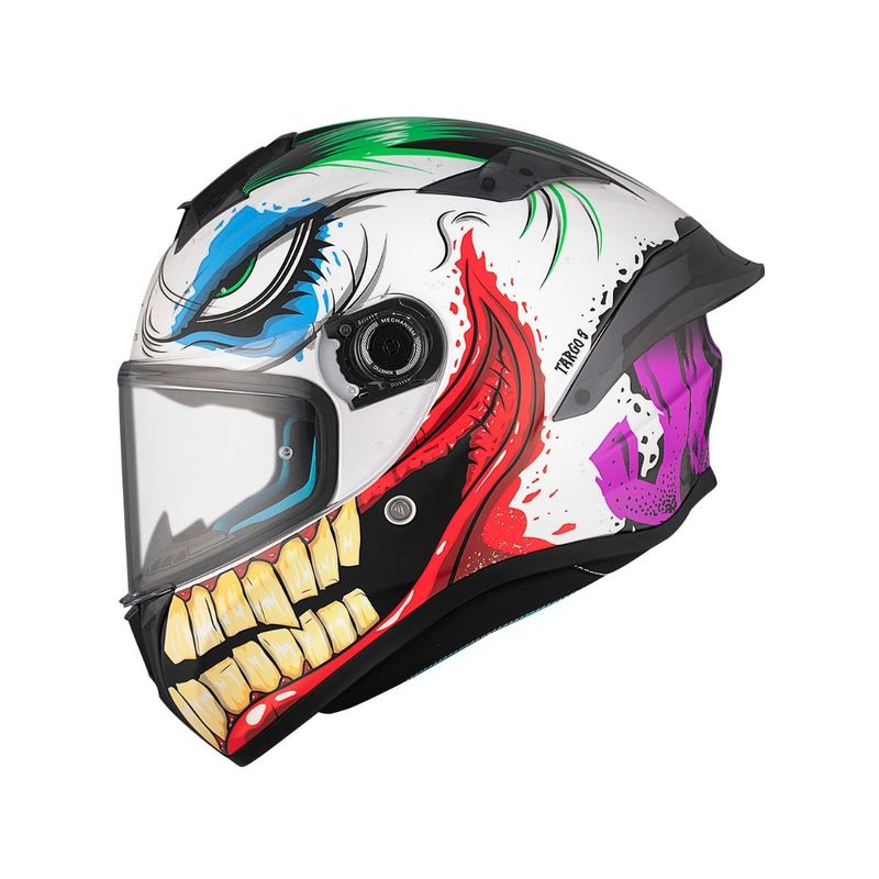 MT HELMETS - CASCO MT HELMETS TARGO S JOKER A5 ROJO BRILLO TALLA M