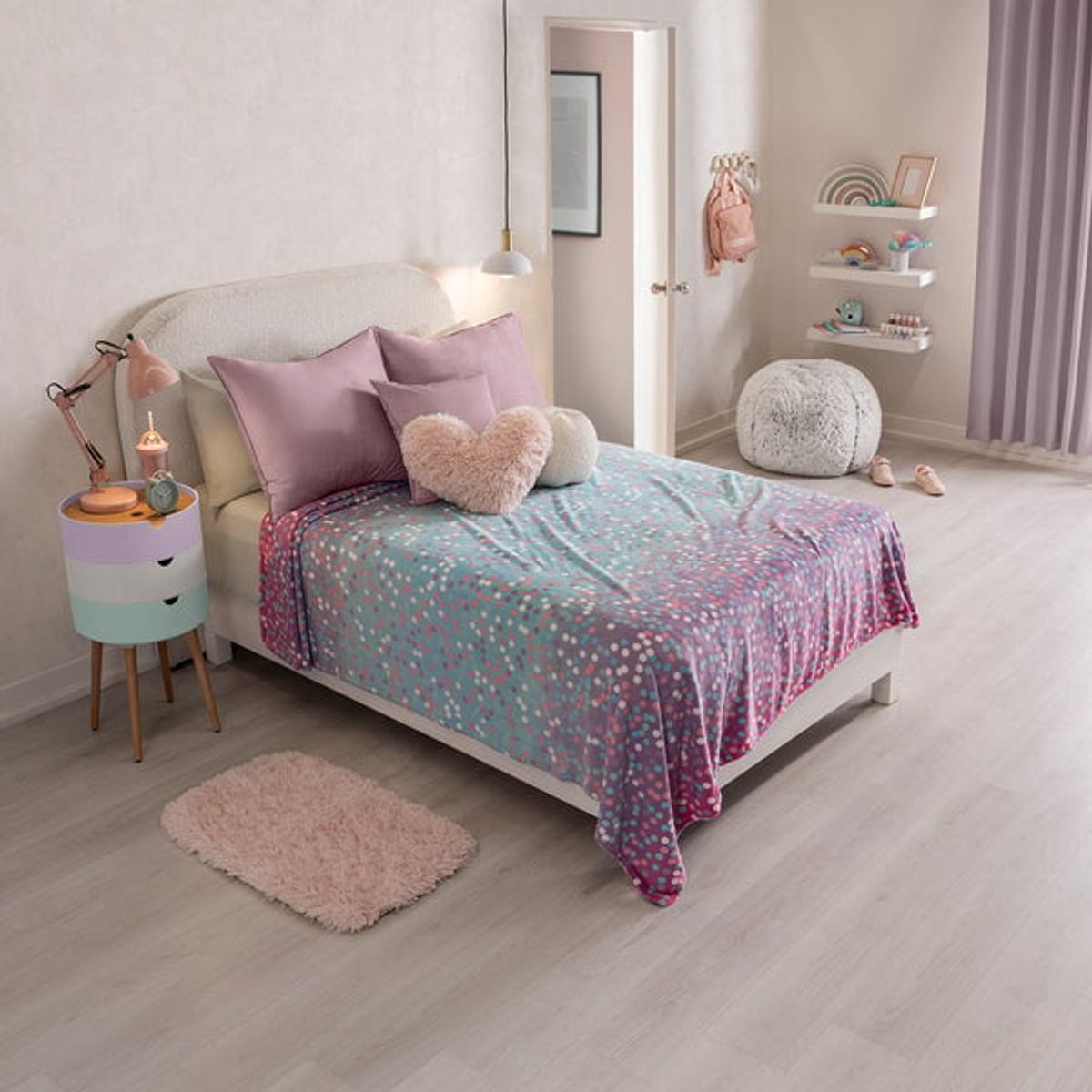 VIANNEY - Cobija Ligera Colors Talla Doble-Sencillo XL Versátil - Vianney