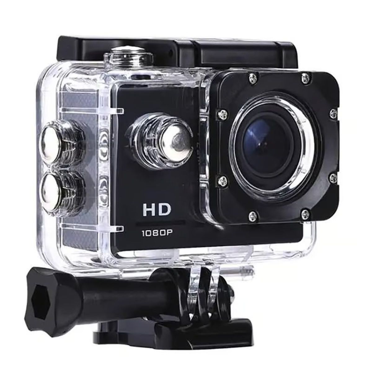 AMERICAN GENERICS - Cámara Moto HD Wifi Bicicleta Deportiva 1080P Aprueba De Agua 30 mts