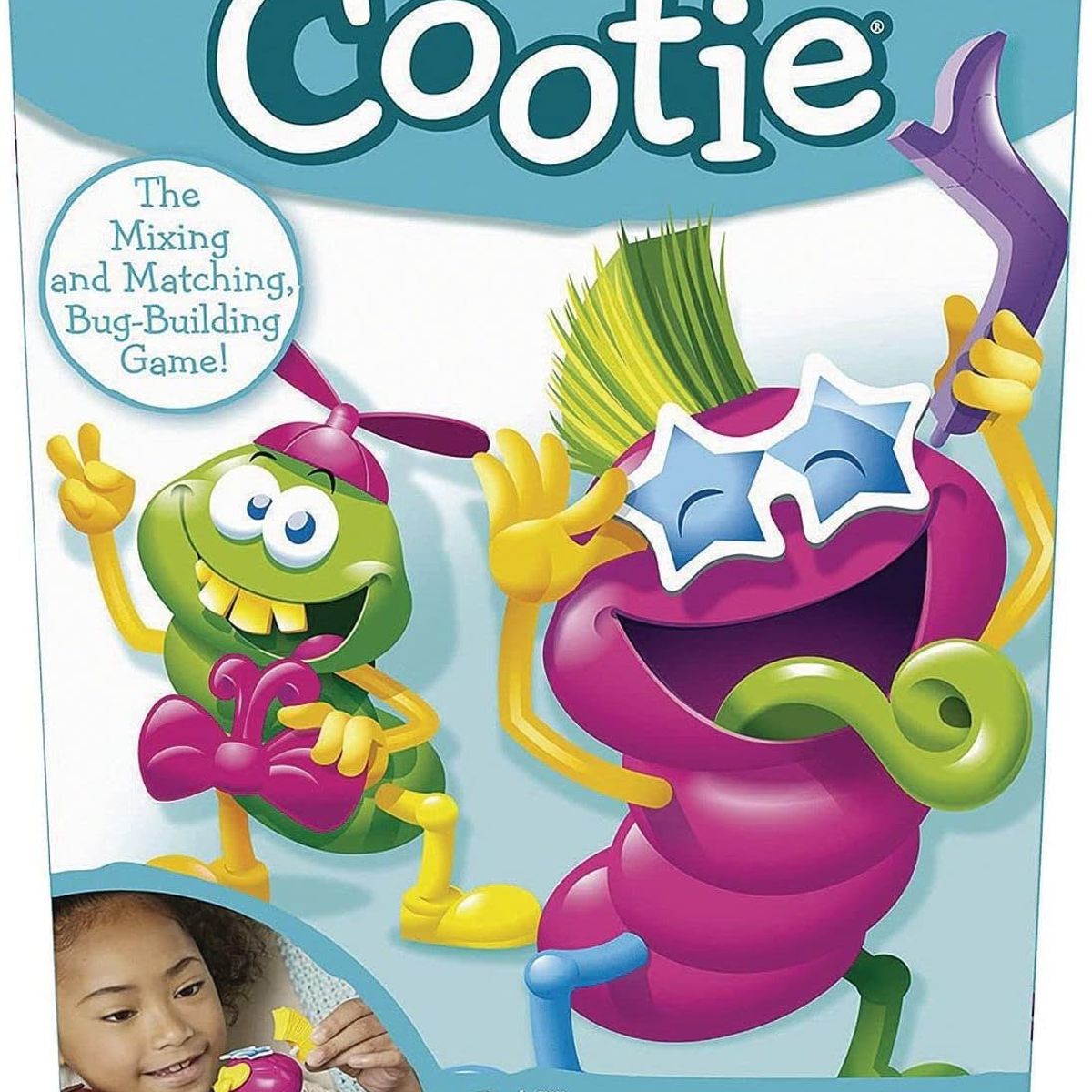 HASBRO GAMING - Juego Cootie de Hasbro, Juego de Mezcla para Niños, 2-4 Jugadores