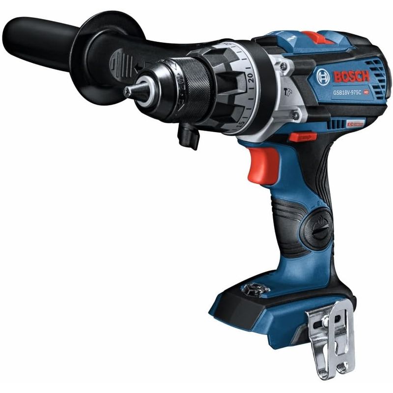 BOSCH - Taladro Martillo TaladroDriver 18V Sin Escobillas Conectado-Listo GSB18V-975C
