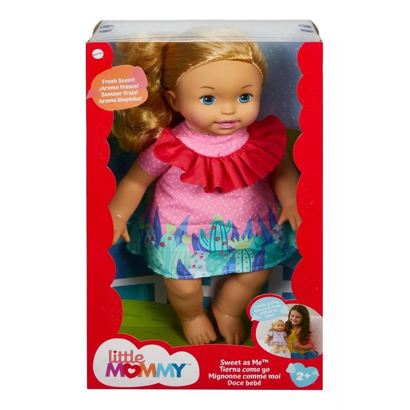 JUGANDO Y EDUCANDO - Juguete Muñeca Tierna Little Mommy Para Niñas