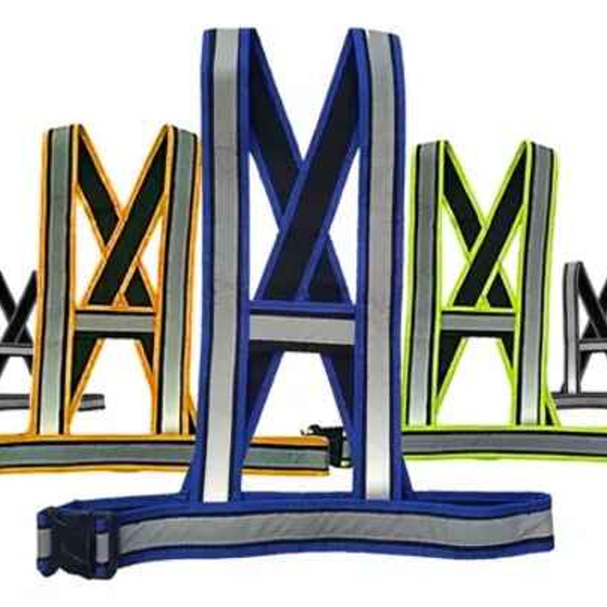 GENERICO - Chaleco Reflectivo Correa Cinta Motociclista Ciclista