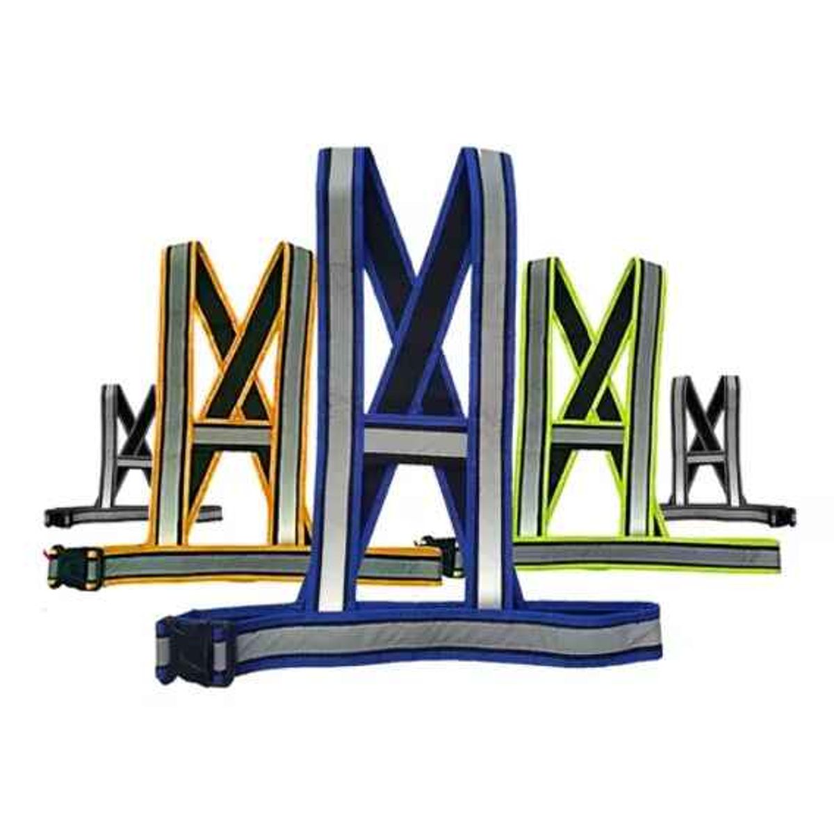 GENERICO - Chaleco Reflectivo Correa Cinta Motociclista Ciclista