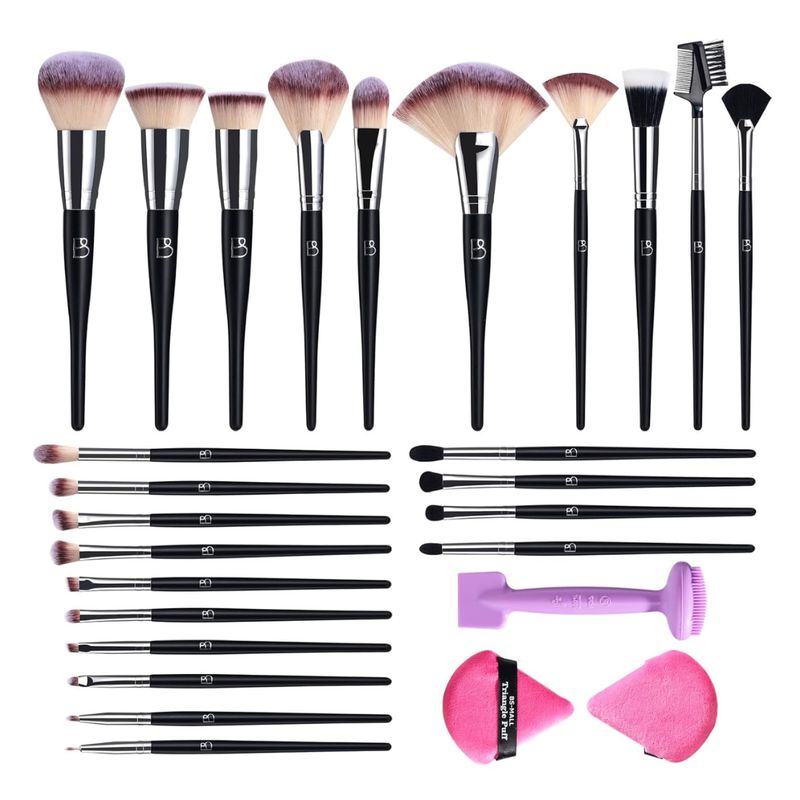 BS - Brochas De Maquillaje Bs-mall Profesional 27 piezas