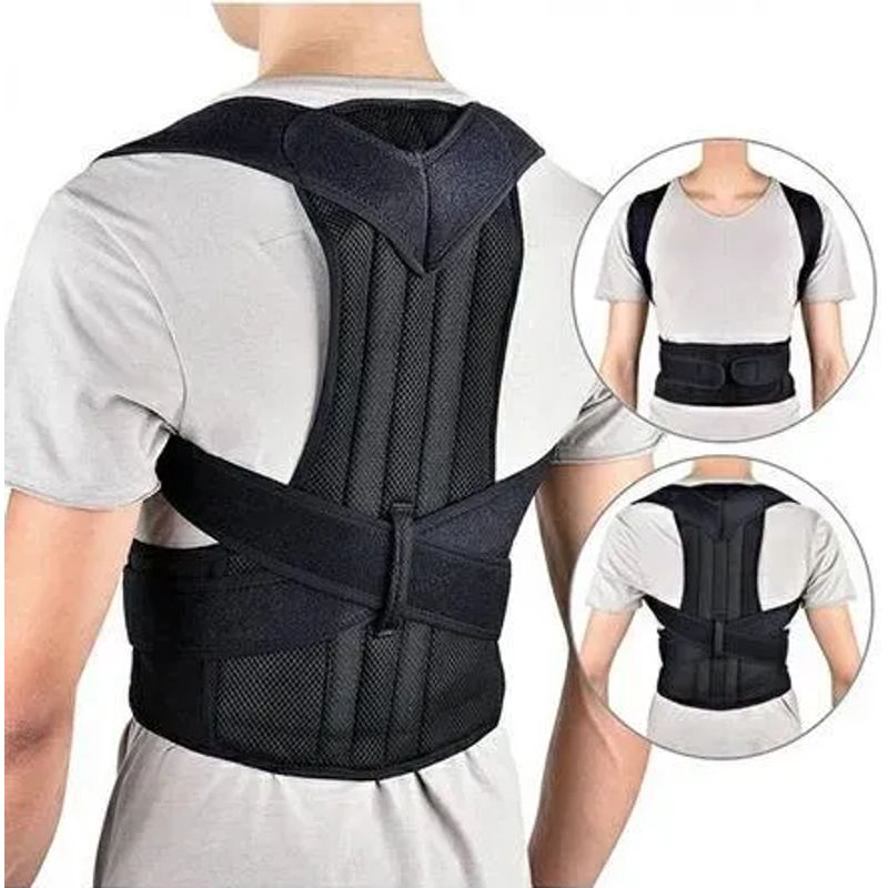 GENERICO - Corrector De Postura Unisex Talla L Ajustable