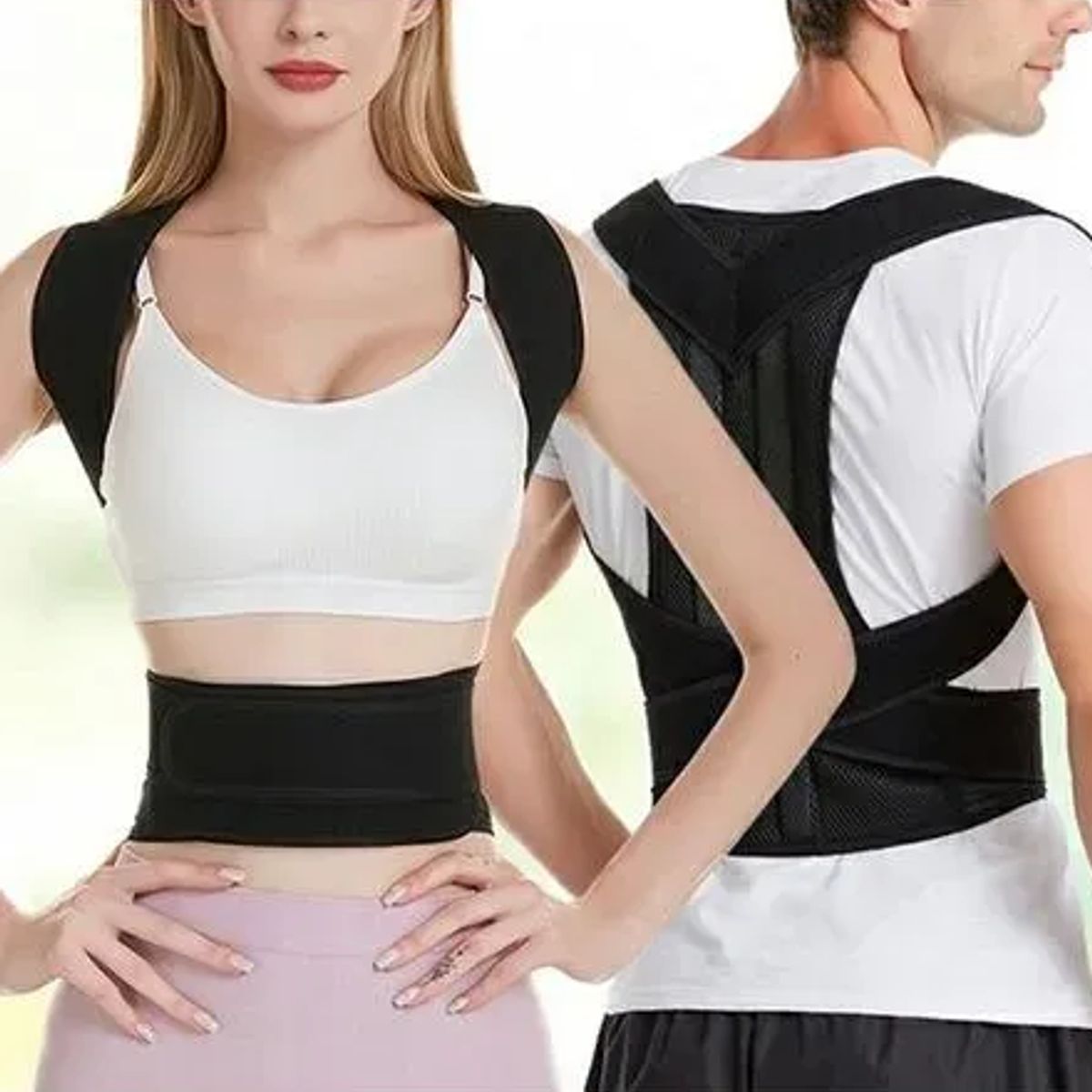 GENERICO - Corrector De Postura Unisex Talla L Ajustable
