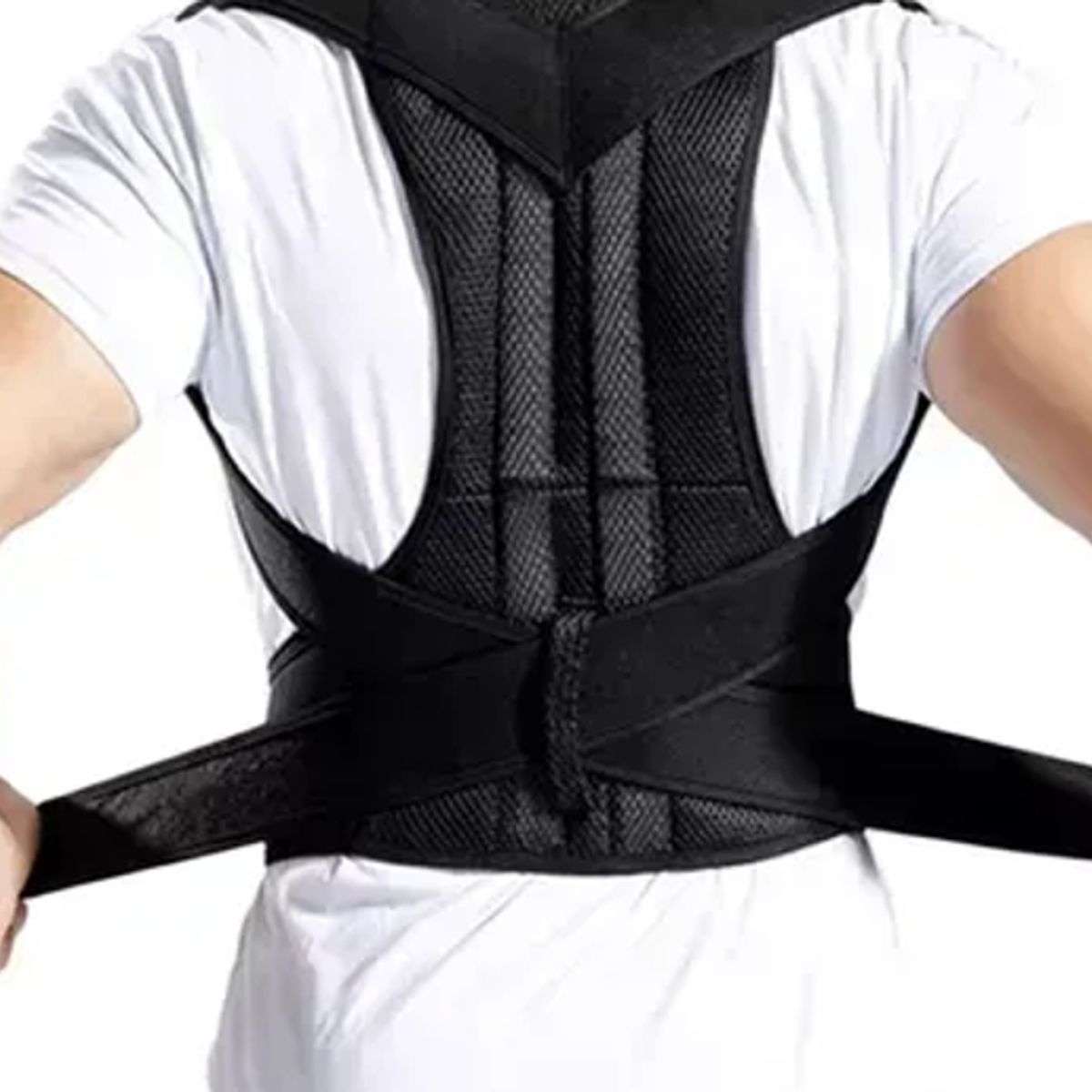 GENERICO - Corrector De Postura Unisex Talla XL Ajustable