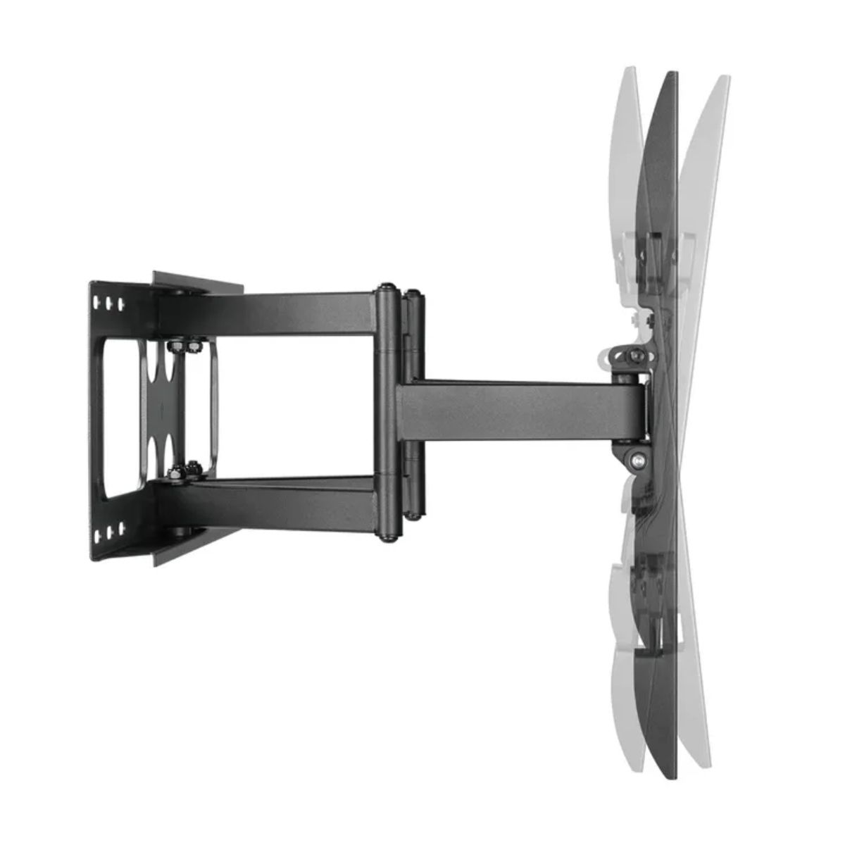 KALLEY - Soporte Doble Brazo Flexible Para TV Pantalla Plana 37 - 80 Pulgadas