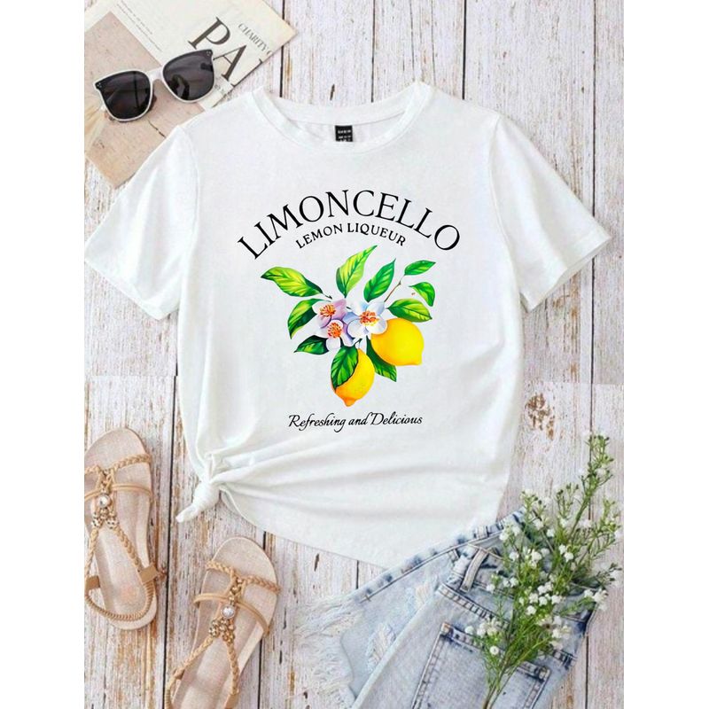 ISMI - Camiseta Mujer Manga Corta Poli Algodón Ismi