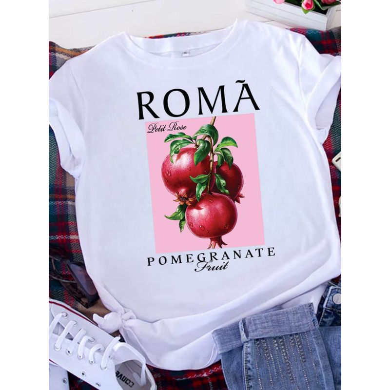 ISMI - Camiseta Mujer Manga Corta Poli Algodón Ismi