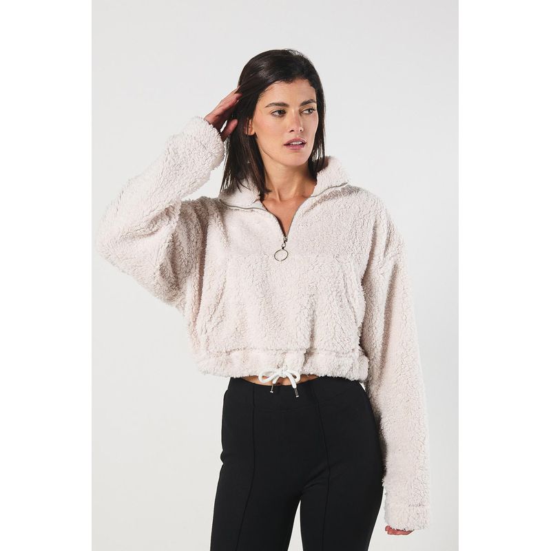 KOAJ - KOAJ BUZO CERRADO CON CREMALLERA MOLET MUJER