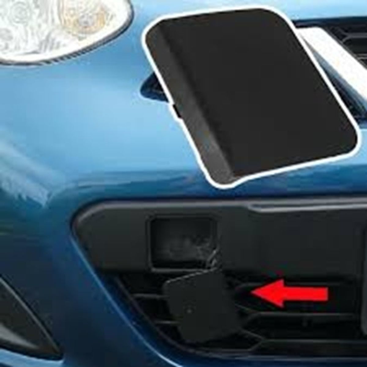 GENERICO - accesorios nissan march tapa bomper delantero lado derecho