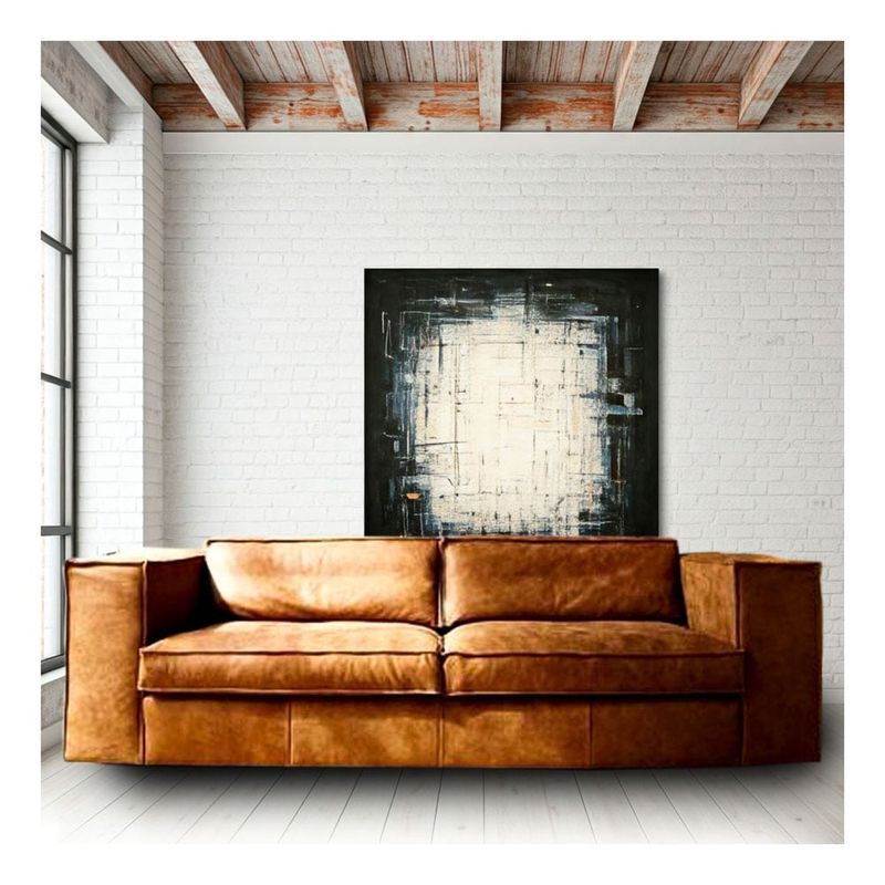 22 GRADOS DECORACION - Sofa en cuero Rude 200x100cm 22Grados Decoracion