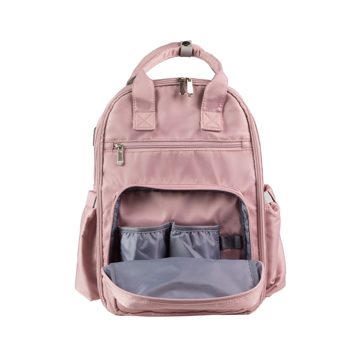 CARESTINO - Mochila Maternal Carestino Praga V2 Rosa Malva