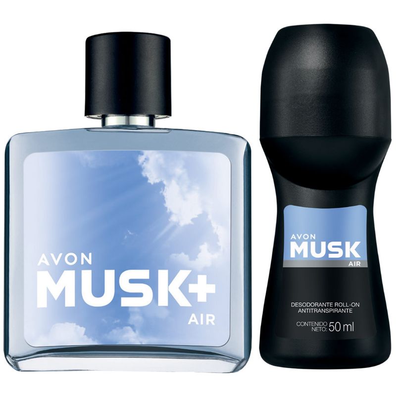 AVON - Kit Musk Air Perfume + desodorante