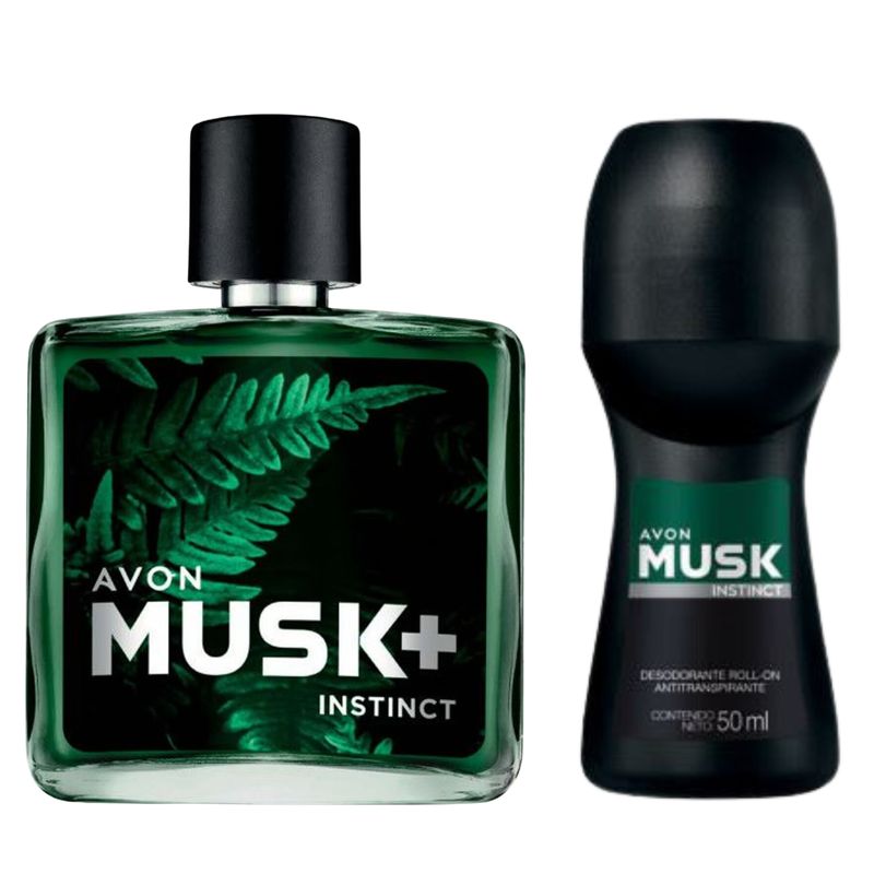 AVON - Set Musk Instinct Perfume + Desodorante