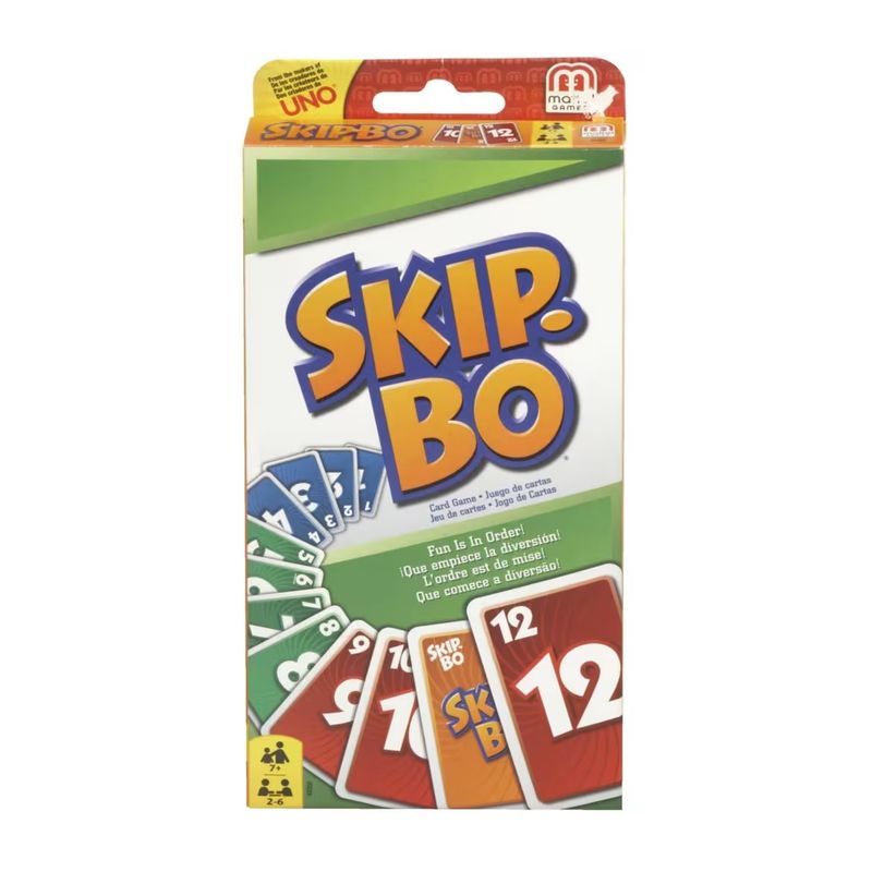 MATTEL - Juego de Mesa Skip - Bo Cartas