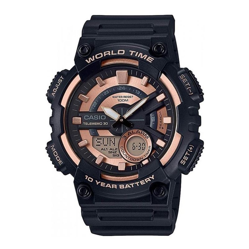 CASIO - Reloj Casio AEQ-110W-1A3 Para Caballero Deportivo