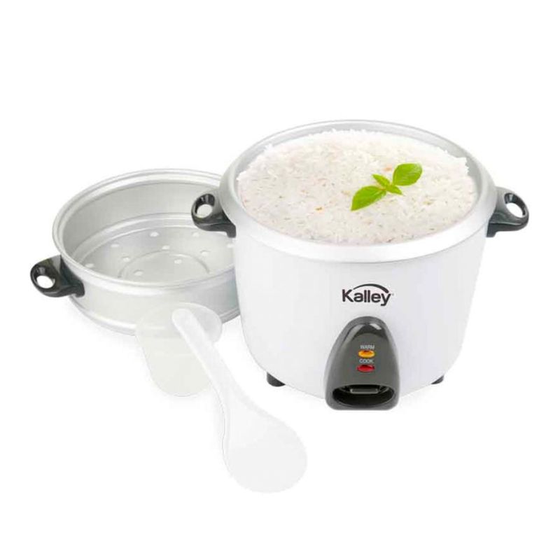 KALLEY - Olla Arrocera Kalley 7 Tazas Digital - Blanco