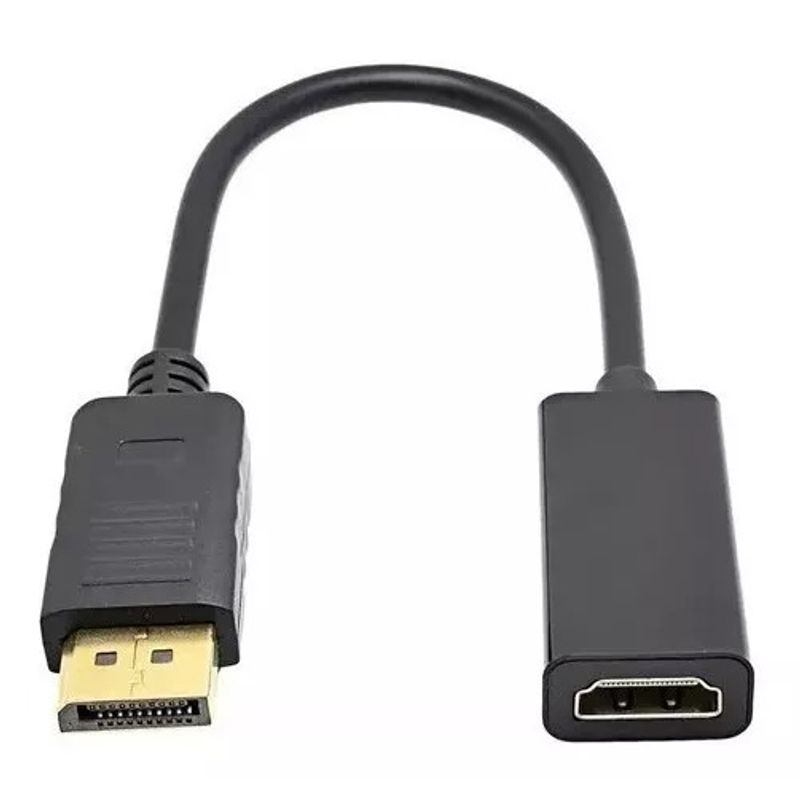 GENERICO - Adaptador Convertidor Con Cable Displayport A Hdmi 4k