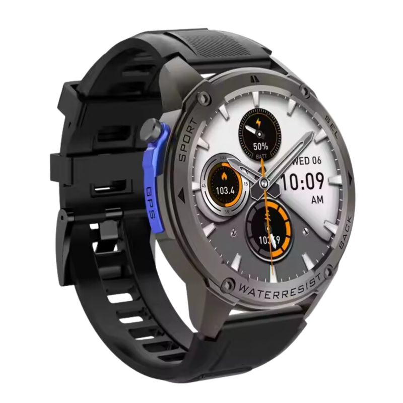 GENERICO - Reloj Inteligente Con Gps DM56 5atm Negro