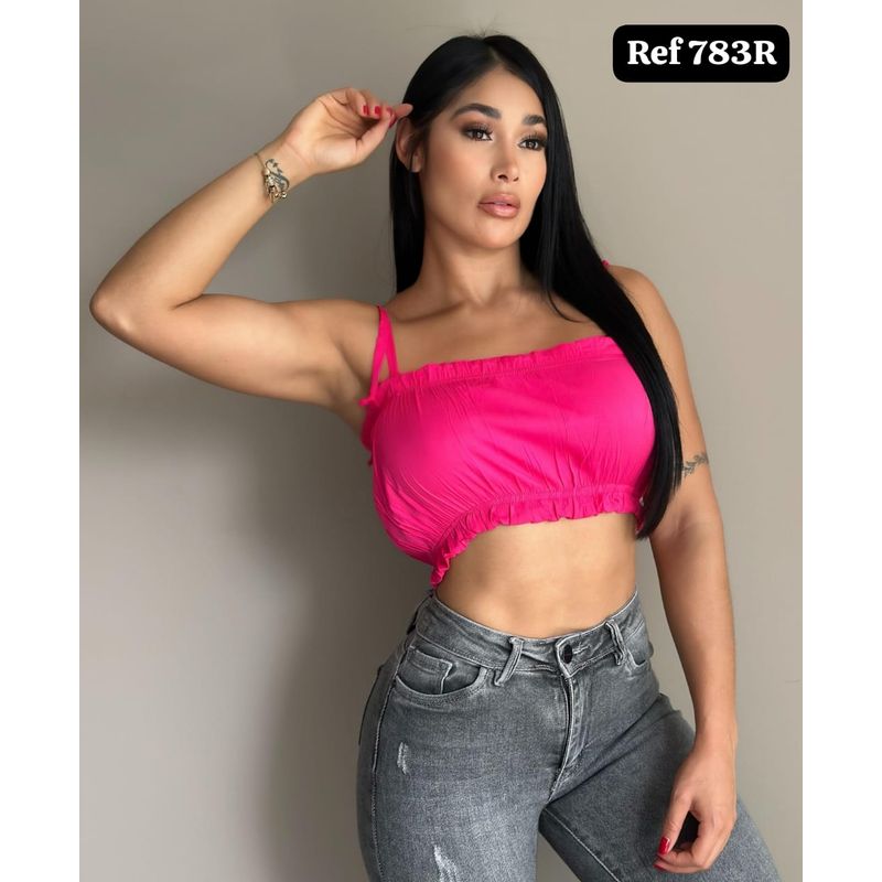 GENERICO - BLUSA  MUJER ROSA LINDA 783R