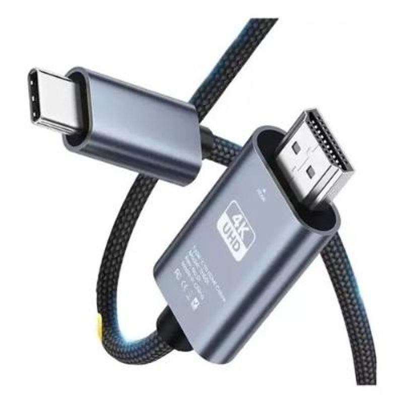GENERICO - Cable Tipo C A Hdmi 18m 4k 30hz Convertidor