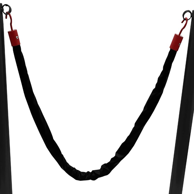 GENERICO - Lazo separador de fila en cuerina negro
