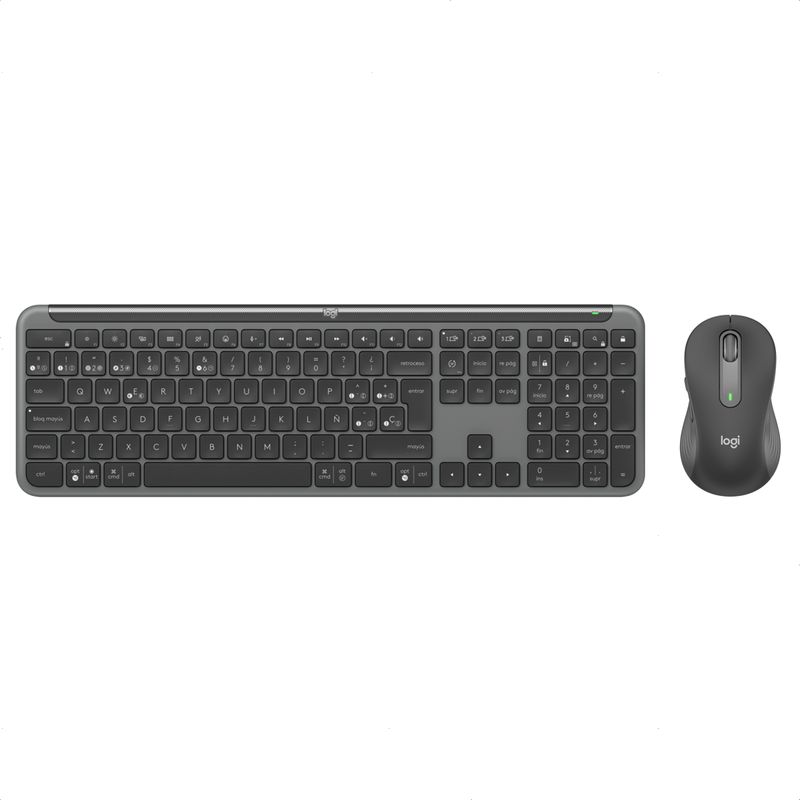 LOGITECH - Combo Profesional Logitech Teclado K950 + Mouse M650 Grafito