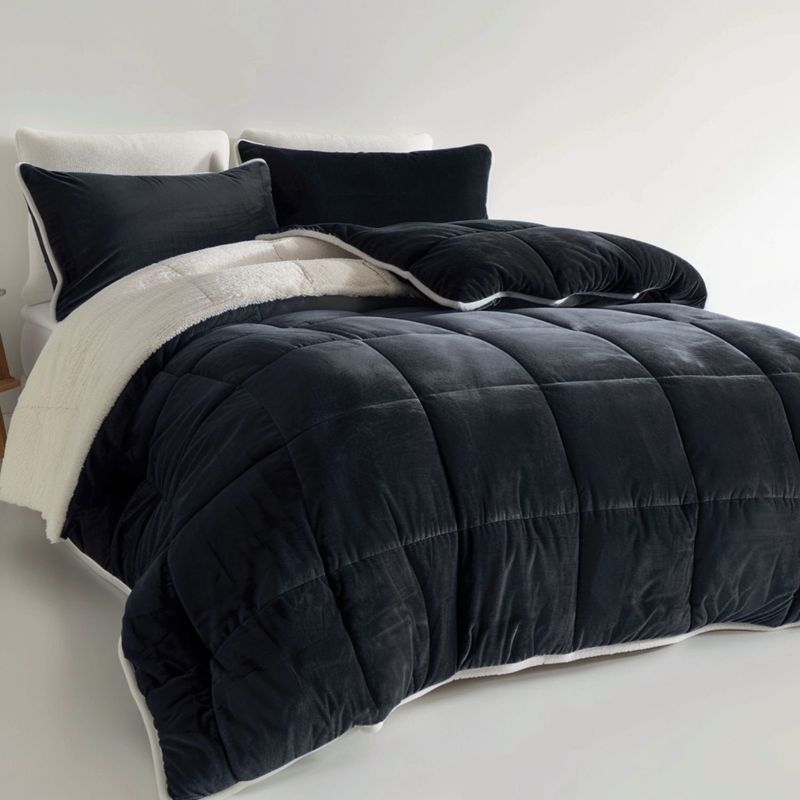 KARYTEX - Plumón con Ovejero Cama Sencilla Color Negro