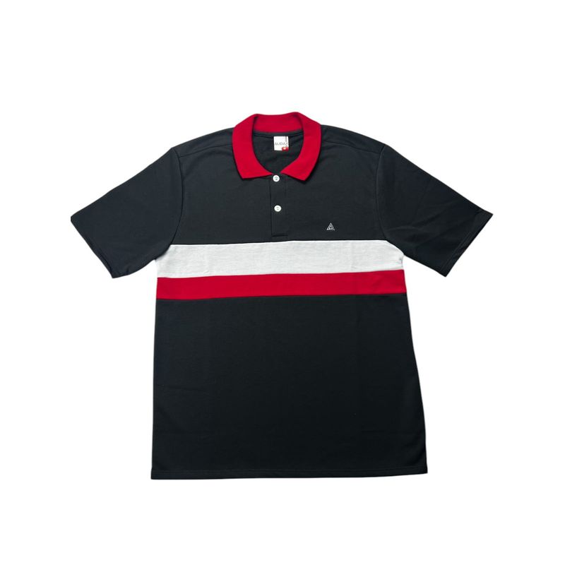 AUDAX - Polo Audax para hombre estampada con bolsillo