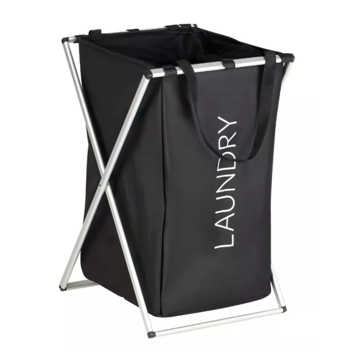 ONE PIXEL - Canasta de Lavandería Portátil Plegable para el Hogar Gris