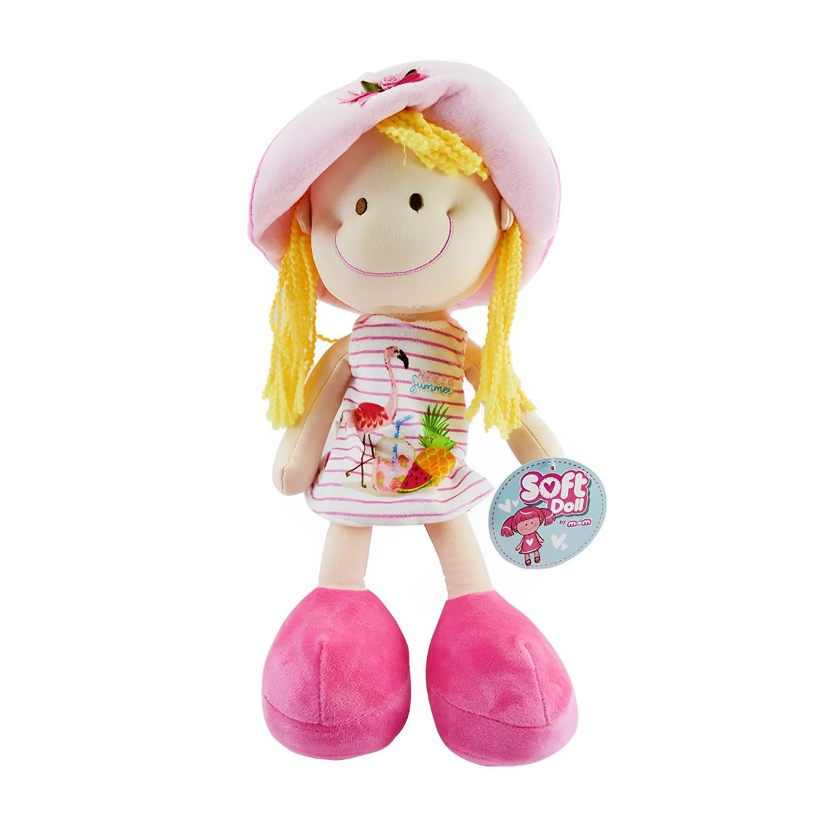 JUGANDO Y EDUCANDO - Juguete Didáctico Muñeca De Tela Suave Para Niñas