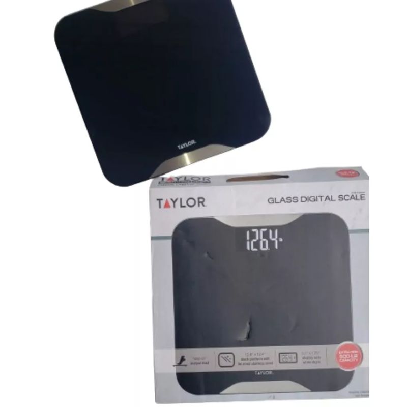 TAYLOR - Bascula Digital De Vidrio Taylor 226 Kg