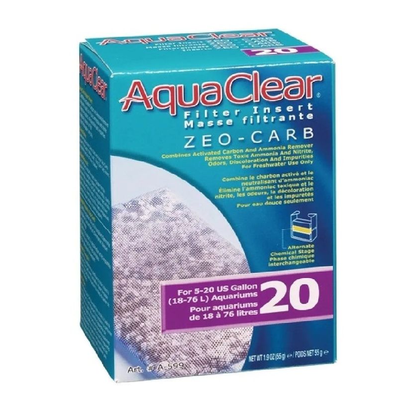 PETSPA - FILTRO ZEO CARBON AQUACLEAR PARA A595