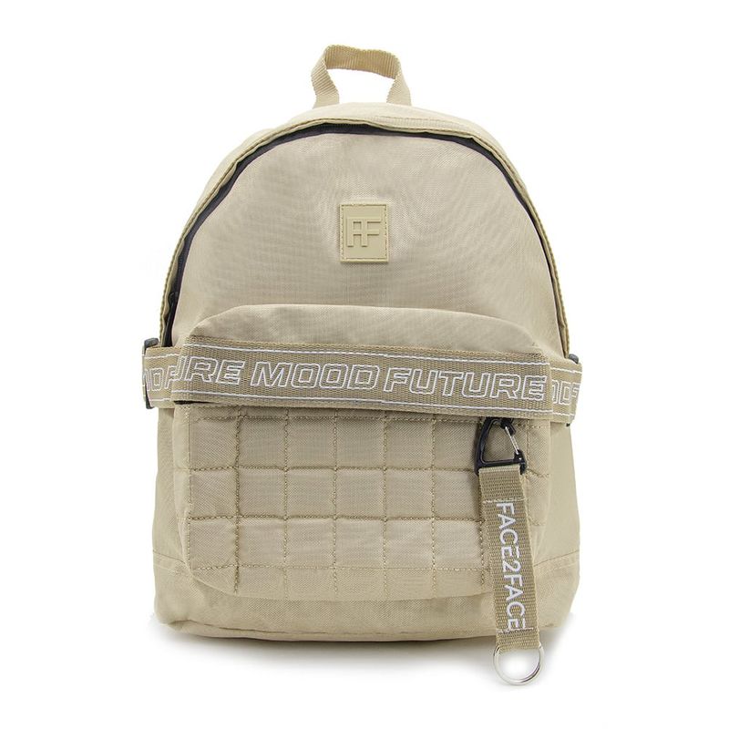 FACE2FACE - Morral de Mujer en Poliéster con Falla Estampada y Logo_.