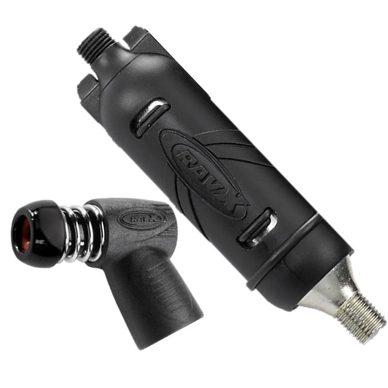 GENERICO - Inflador + Cartucho Co2 Bicicleta Ravx 16 Gramos Rosca Bomba