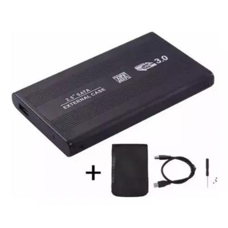 GENERICO - Caja Externa Case Sata Disco Duro 2.5'' Usb 3.0 Laptop