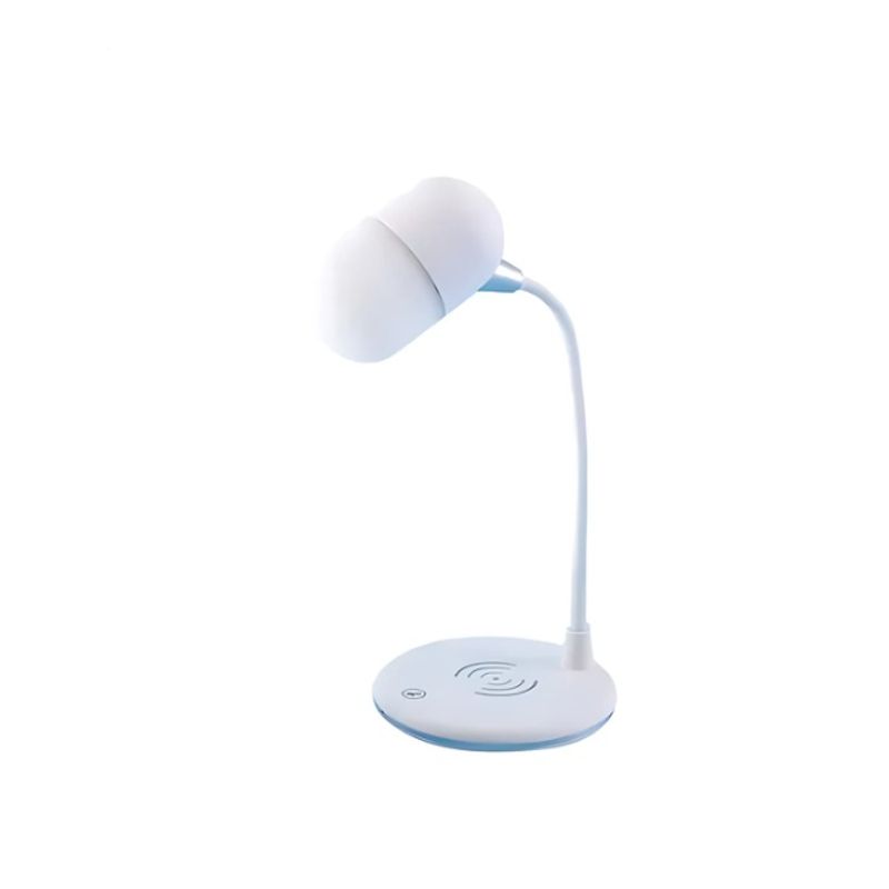 IGOMA - Lampara De Escritorio Lamp 3En1 LM-02 Blanco Igoma