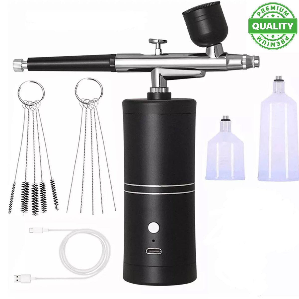 ONE PIXEL - Aerografo Inalambrico Compresor Multifuncion Maquillaje Uñas Color