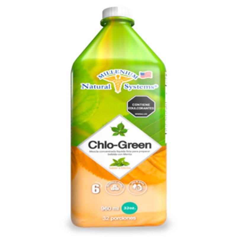 MILLENIUM NATURAL SYSTEM - Clorofila Liquida 960ml - Natural Systems