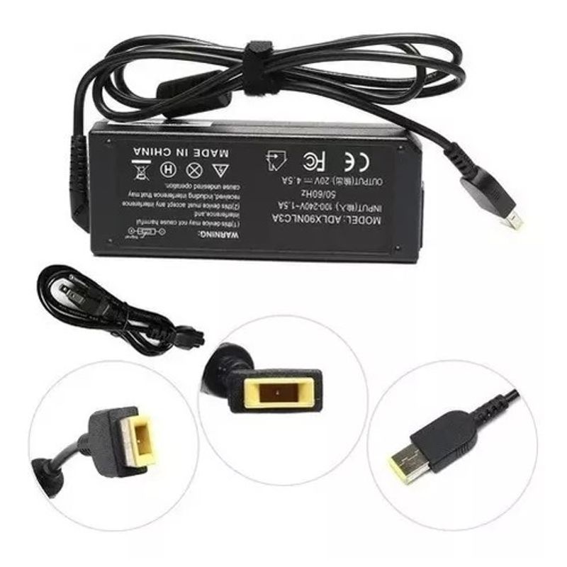 GENERICO - Cargador Lenovo Thinkpad E431 E440 E450 E531 20v 45a 90w