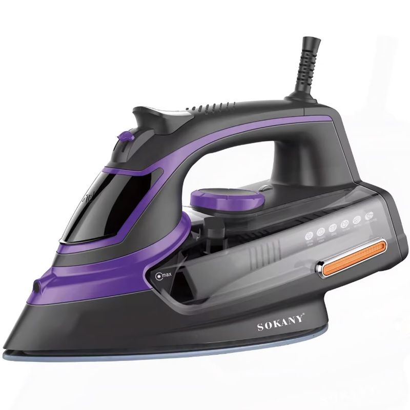 SOKANY - Plancha Sokany Para Ropa A Vapor Profesional