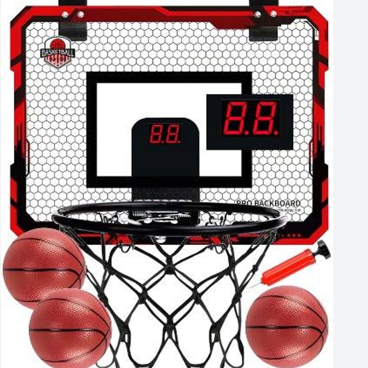 GENERICO - Aro De Baloncesto Para Niños Con Marcador Electrónico