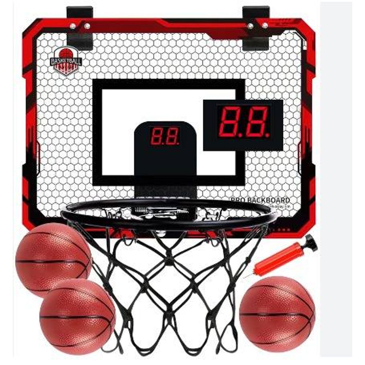 GENERICO - Aro De Baloncesto Para Niños Con Marcador Electrónico