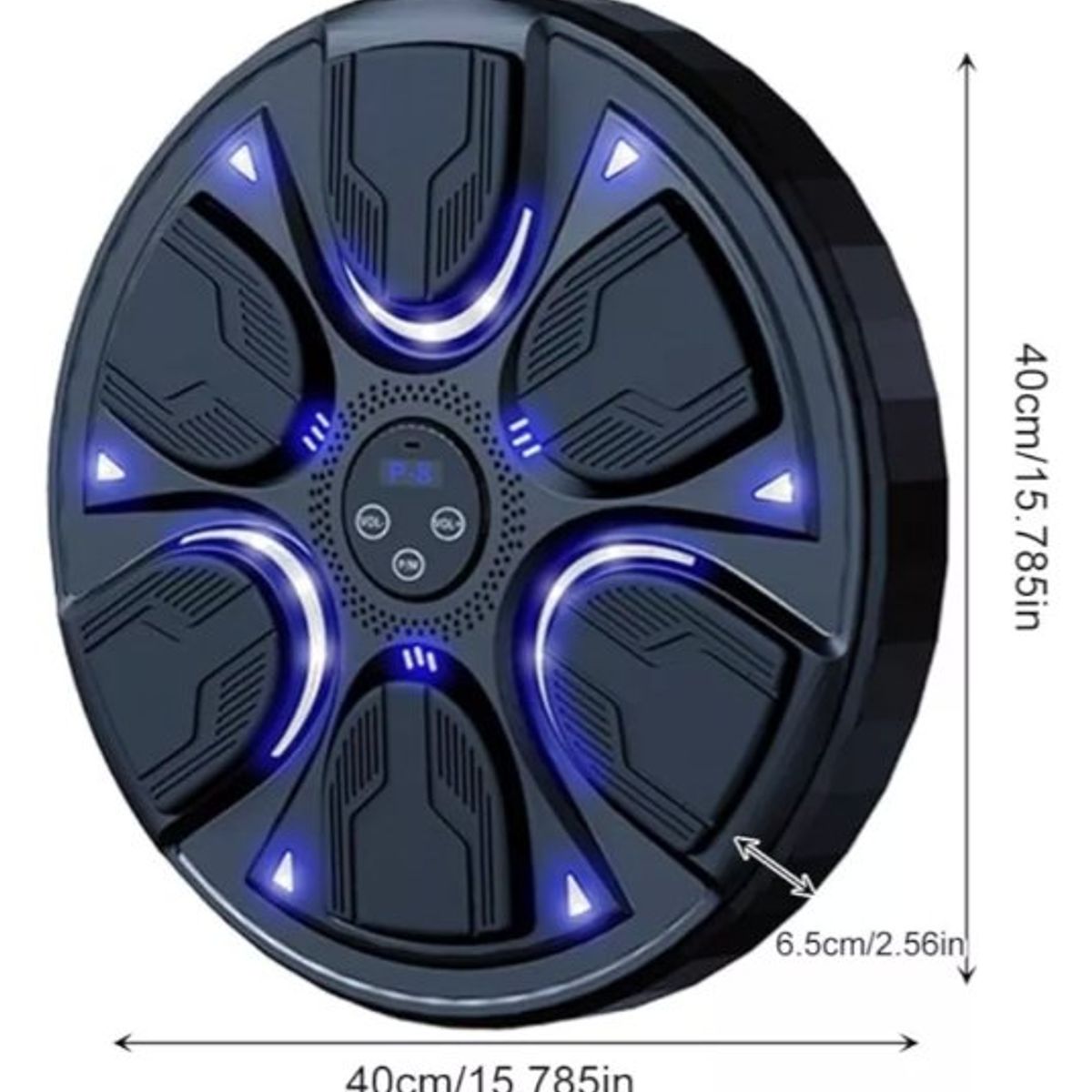 GENERICO - Máquina De Boxeo Tablero Musical Luz Led Bluetooth Guantes