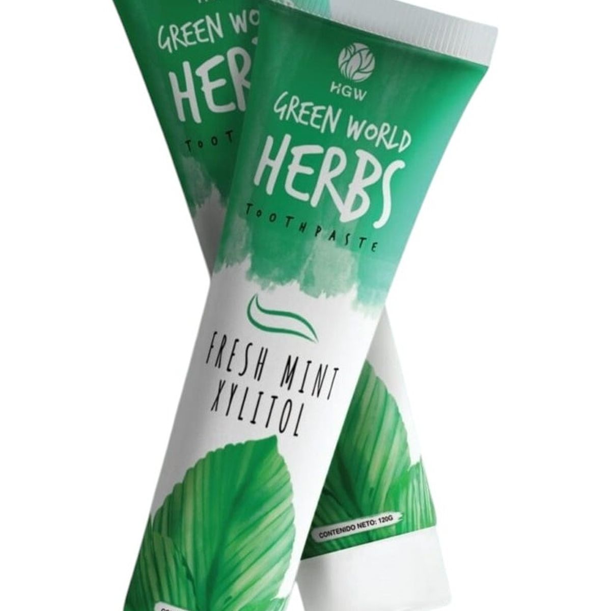 GENERICO - Crema Dental Natural Sin Flúor - HERBS TOOTHPASTE 120 Gramos